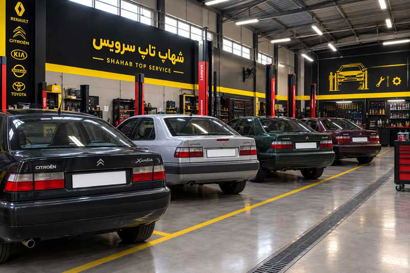 هزینه تعمیر زانتیا در شرق تهران